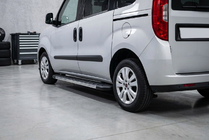 Fiat Doblo II 2010-2022 Trittbretter Duru (2 Stk., Aluminium) Foto 1