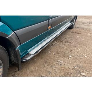 Trittbretter Rainbow (2 Stk., Aluminium) Mercedes Sprinter W906 2006–2018 Foto 2