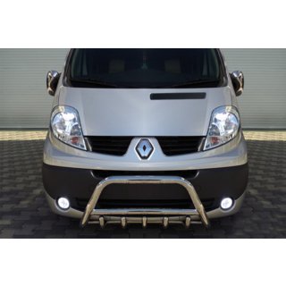 Frontbügel WT003-4 (Edelstahl) Opel Vivaro 2001–2015 Foto 3
