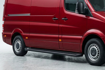 Volkswagen Crafter 2006-2016 Trittbretter Allmond Black (2 Stk., Aluminium) Foto 1