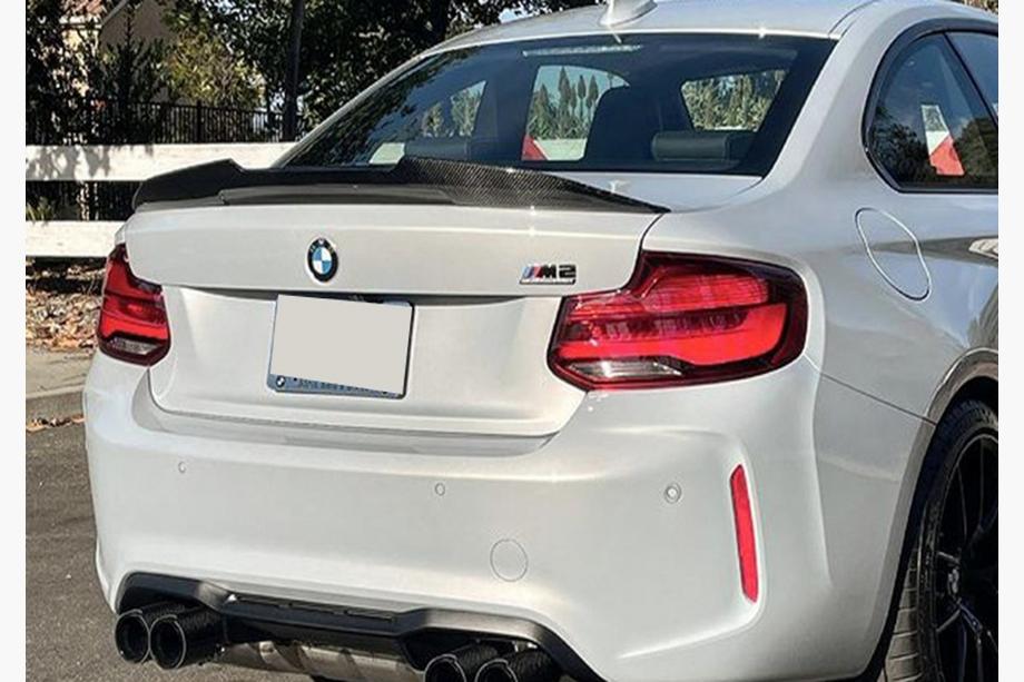 BMW 2 Series F22/F23 2014-2021 PSM-Style Heckspoiler (für F22, grundiert zum Lackieren) Foto 1