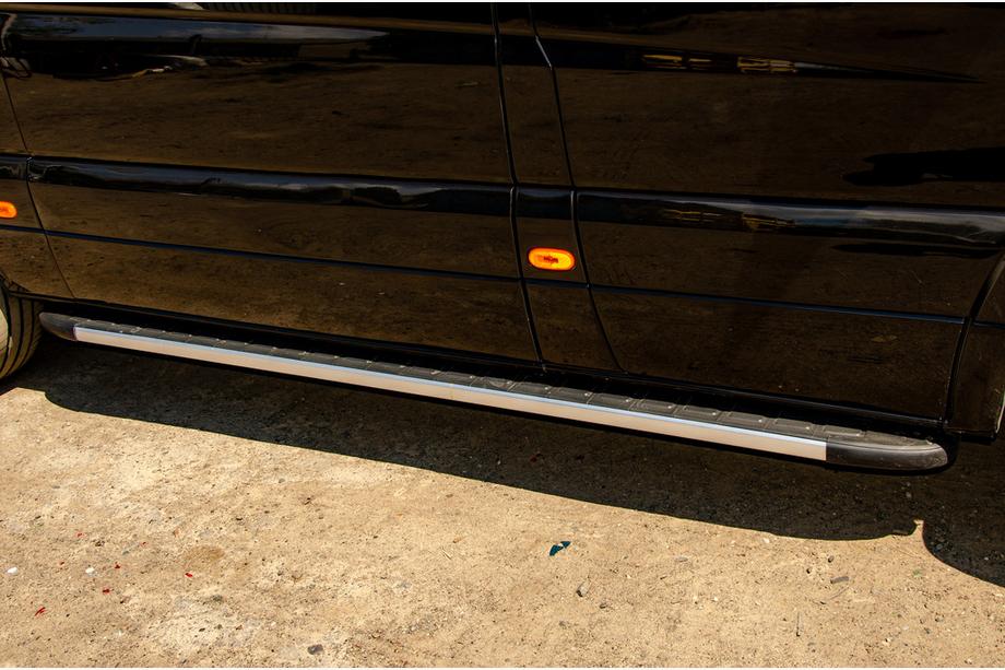 Volkswagen Crafter 2006-2016 Trittbretter Duru (2 Stk., Aluminium) Lang/ExtraLang Foto 3