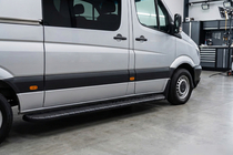 Volkswagen Crafter 2006-2016 Seitenschweller Bosphorus Black (2 Stk., Aluminium) Foto 1