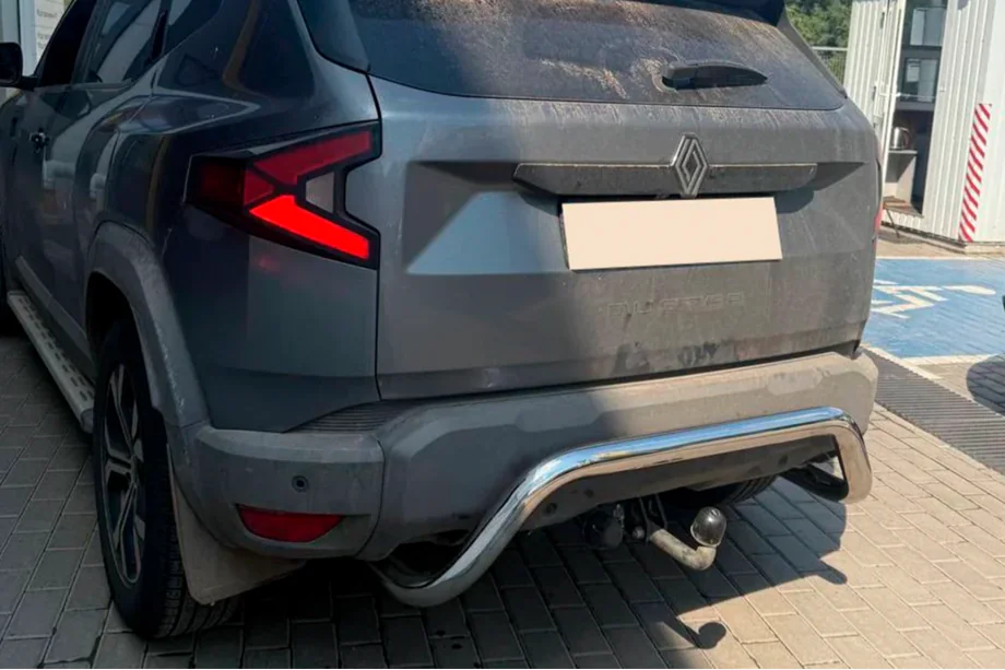 Renault Duster 2024- Heckschutz AK007 (Edelstahl) Image