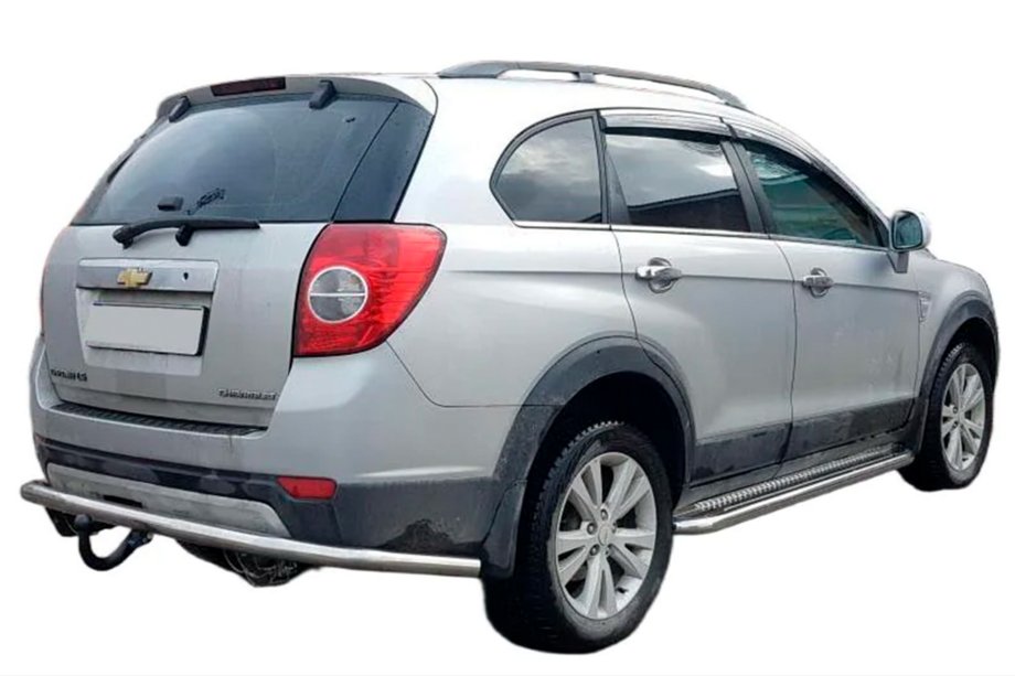 Chevrolet Captiva 2006-2019 Heckschutz AK005 (Edelstahl) Foto 1