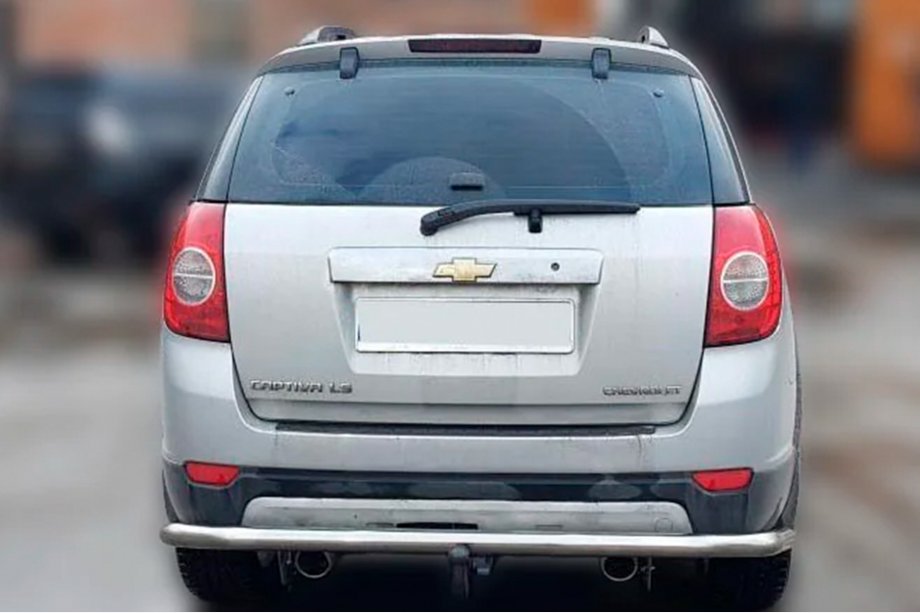 Chevrolet Captiva 2006-2019 Heckschutz AK005 (Edelstahl) Foto 2