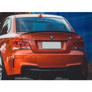 Spoiler P-Style (für E82, Schwarz Glanz) Foto 1