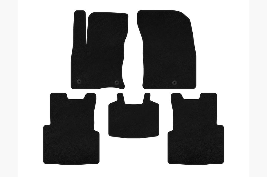 Ford Kuga/Escape 2019- Textil-Fußmatten Premium (Für Escape, Schwarz) Foto 1
