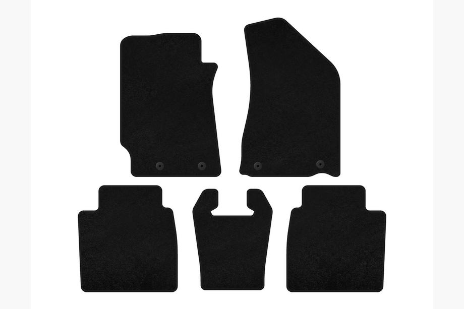 Geely Emgrand EC8 Textil-Fußmatten Classic (SD, Schwarz) Image