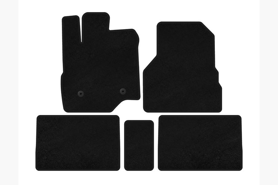 GMC Terrain 2009-2017 Textil Fußmatten Deluxe (Schwarz) Foto 1