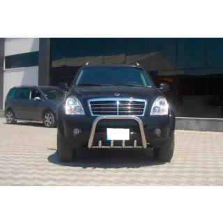 Frontbügel QT006 (Edelstahl) SsangYong Rexton I 2001-2017 Foto 4