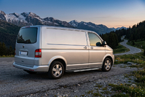 Volkswagen T5 Transporter 2003-2010 Trittbretter Duru (2 Stk., Aluminium) Langer Radstand Foto 2