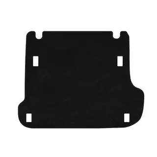 Premium Kofferraummatte Textil (Schwarz)
