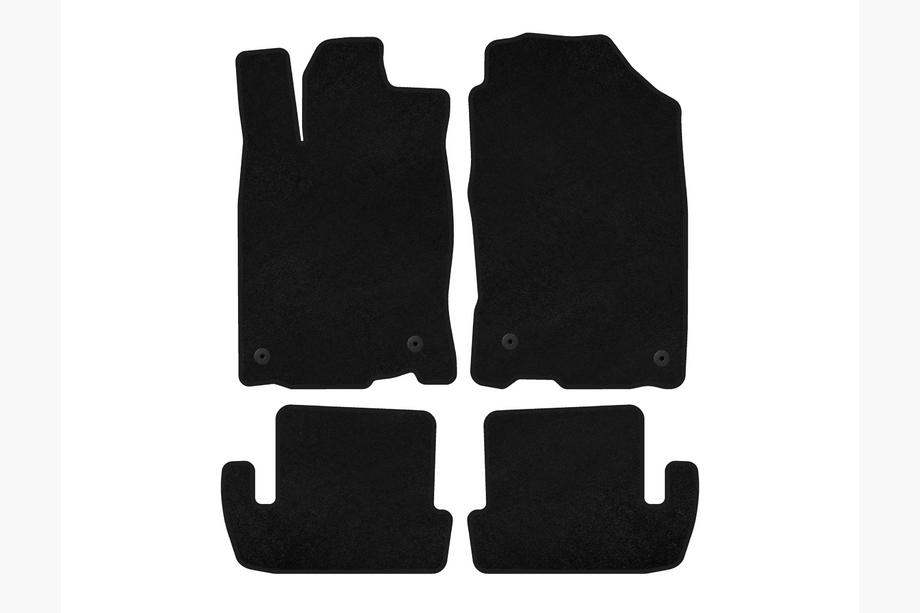 Honda CR-Z Textil Fußmatten Premium (Schwarz) Image