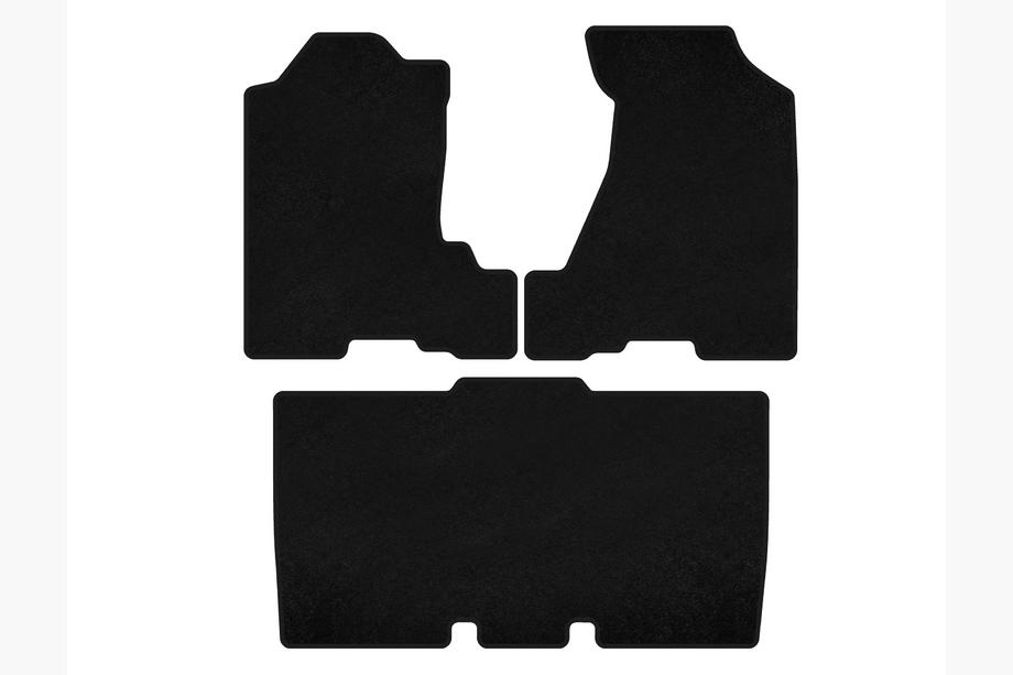Honda Element 2003-2011 Textil Fußmatten Premium (Schwarz) Image