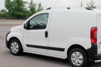 Peugeot Bipper 2008-2017 Seitliche Rohre Ø60 (2 Stk., Edelstahl) Foto 1