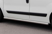 Peugeot Bipper 2008-2017 Seitliche Rohre Ø60 (2 Stk., Edelstahl) Foto 3