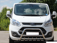Ford Custom 2013-2022 Frontbügel WT003 (Edelstahl) Foto 1