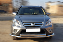 Honda CRV 2001-2006 Frontschutzbügel ST014 (Edelstahl) Foto 1