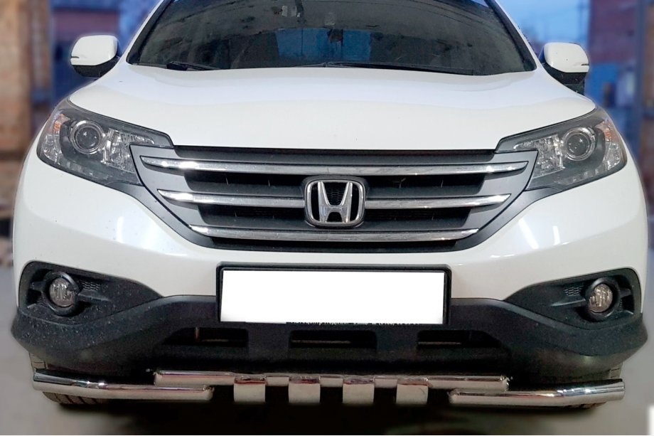 Honda CRV 2012-2016 Frontschutzbügel Shark Edelstahl Image