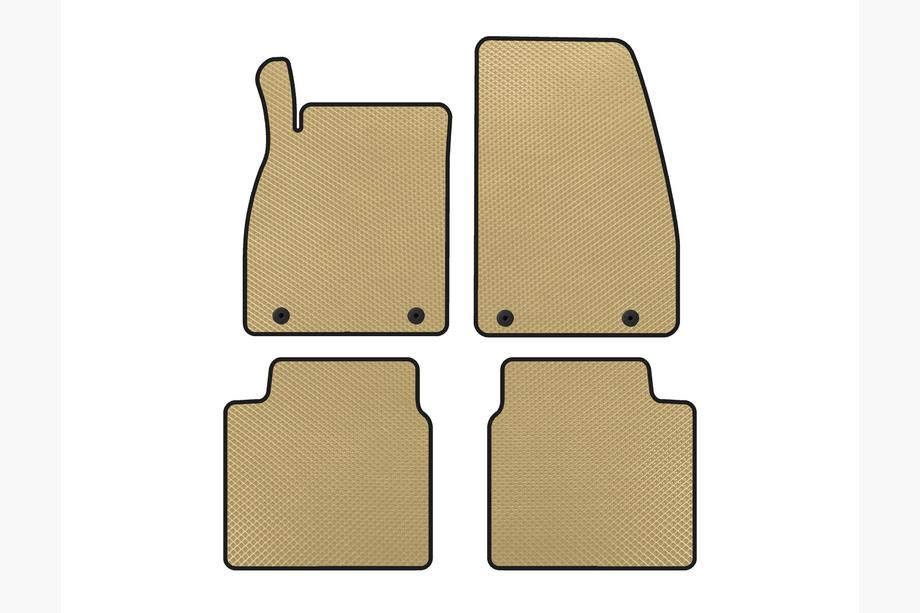 Saab 9-5 2010-2012 EVA Fußmatten (Beige) Image