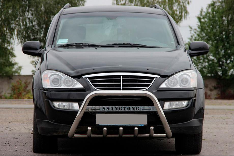 SsangYong Action 2005-2018 Frontbügel WT004 Edelstahl Foto 1