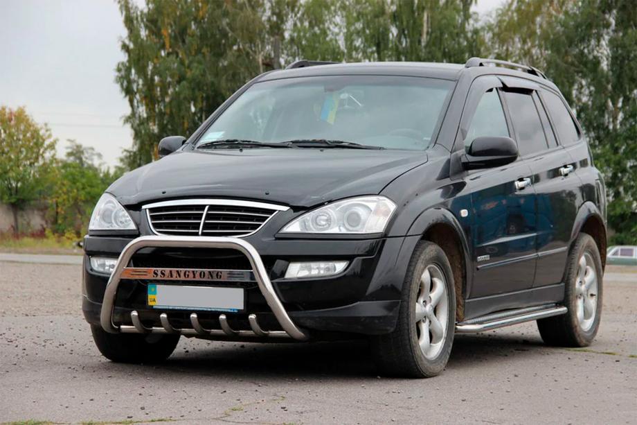 SsangYong Action 2005-2018 Frontbügel WT004 Edelstahl Foto 2
