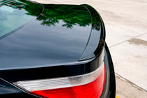 BMW 5 Series E60/E61 2003-2010 Spoiler M5-Style (Schwarz Glanz) Foto 1