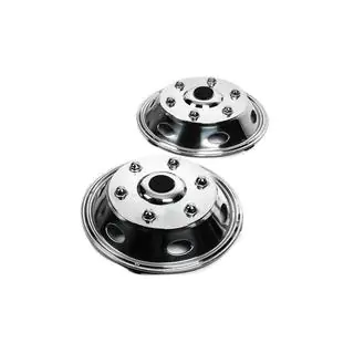 Vordere Edelstahl Radkappen Exclusive V1 R15 (2-teilig) Mercedes Sprinter W901/902/903/904/905 1995–2006