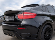 BMW X6 E71 2008–2014 Dachspoiler (Schwarz Glanz) Foto 1