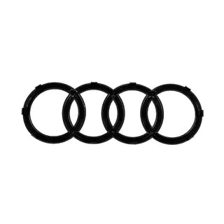 Vorderes Audi Black Emblem (285 mm x 100 mm) Foto 4