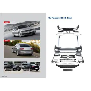 R-Line Bodykit Komplettsatz (Für 2015-2020)