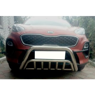 Frontbügel WT002 (Edelstahl) Kia Sportage 2015-2021 Foto 2