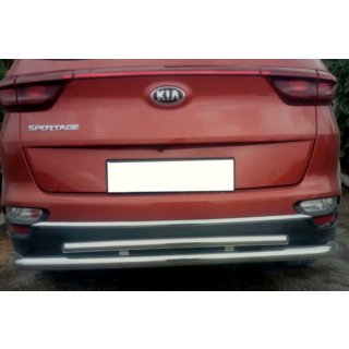Heckschutz AK002-2 (Edelstahl) Kia Sportage 2015-2021 Foto 2