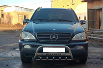 Mercedes ML W163 1997-2005 Frontbügel WT004 (Edelstahl) Foto 2