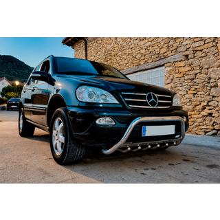 Frontbügel WT004 (Edelstahl) Mercedes ML W163 1997-2005 Foto 1