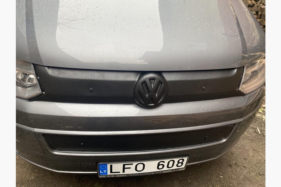 Volkswagen T5 2010-2015 Winterabdeckung für oberen Kühlergrill Matt Foto 3