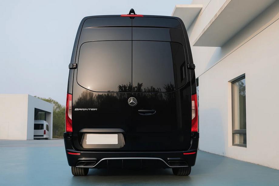 Mercedes Sprinter W907/W910 2018- AMG Heckstoßstange (für Standard-Radstand, Polypropylen) Image