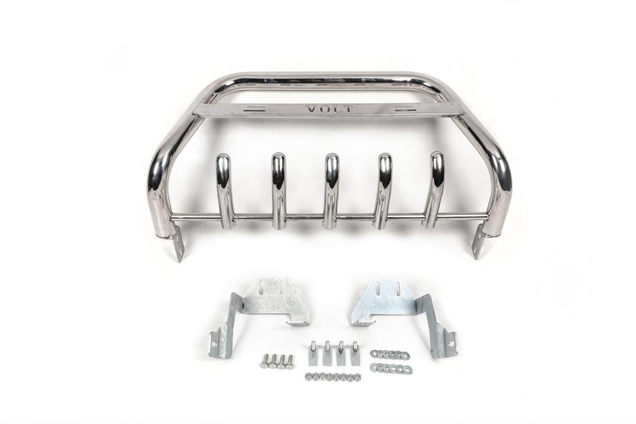 Volkswagen LT 1995-2006 Frontbügel WT003 (Edelstahl) 60mm, ohne Schriftzug Foto 3