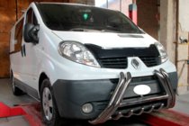 Nissan Primastar 2002-2014 Frontbügel F1-01 (Edelstahl) Foto 3