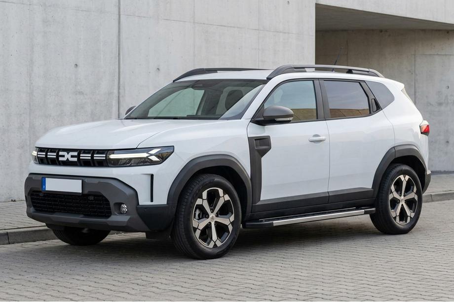 Dacia Duster 2024- Seitenschweller RedLine V1 (2 Stk., Aluminium) Image