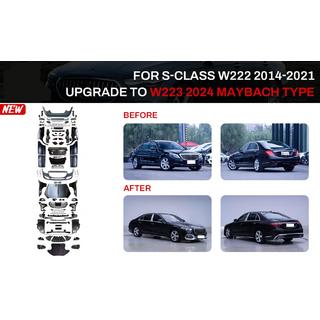 Facelift Kit auf W223 Maybach (mit Türgriffen und Einsätzen) Mercedes S-сlass W222 2013-2022 Foto 1
