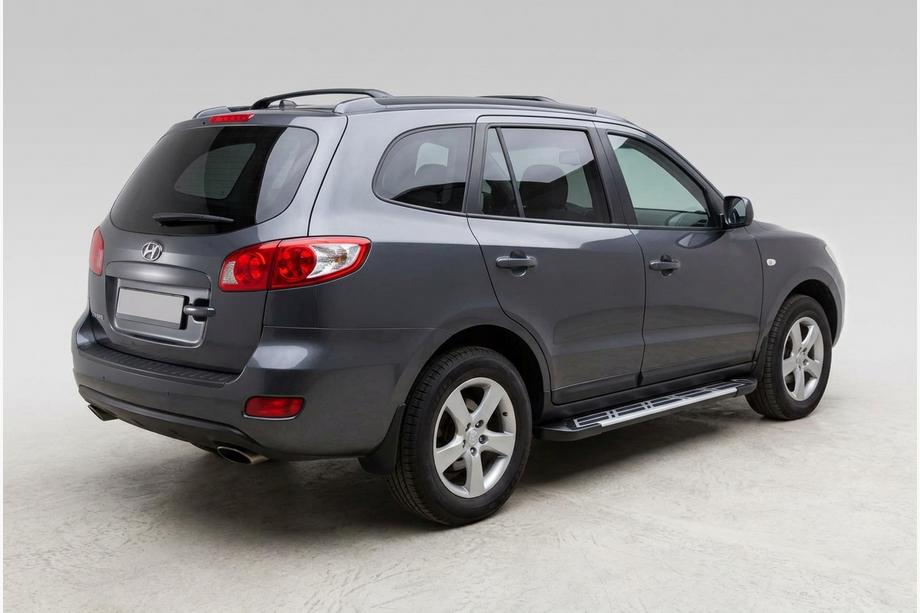 Hyundai Santa Fe 2 2006-2012 Seitenschweller Sunrise (2 Stk., Aluminium) Foto 1