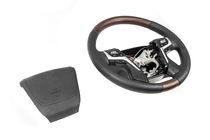 Toyota Land Cruiser Prado 150 2009-2023 Lenkrad mit Heizung (dunkles Holz) Foto 8