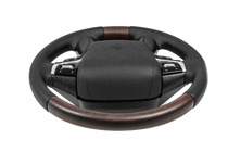 Toyota Land Cruiser Prado 150 2009-2023 Lenkrad mit Heizung (dunkles Holz) Foto 5