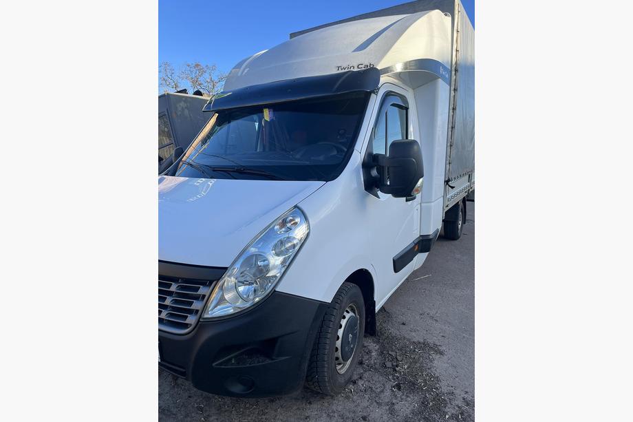 Renault Master 2011-2023 Frontscheibenblende V1 (schwarz glanz, 5mm) Foto 4