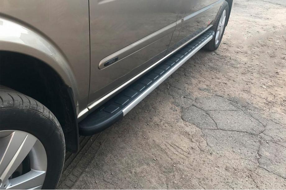 Mercedes Vito W639 2004-2014 Trittbretter Duru (2 Stk., Aluminium) Image