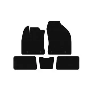 Gummimatten Carsuit (HB, Hybrid, Schwarz) Foto 1
