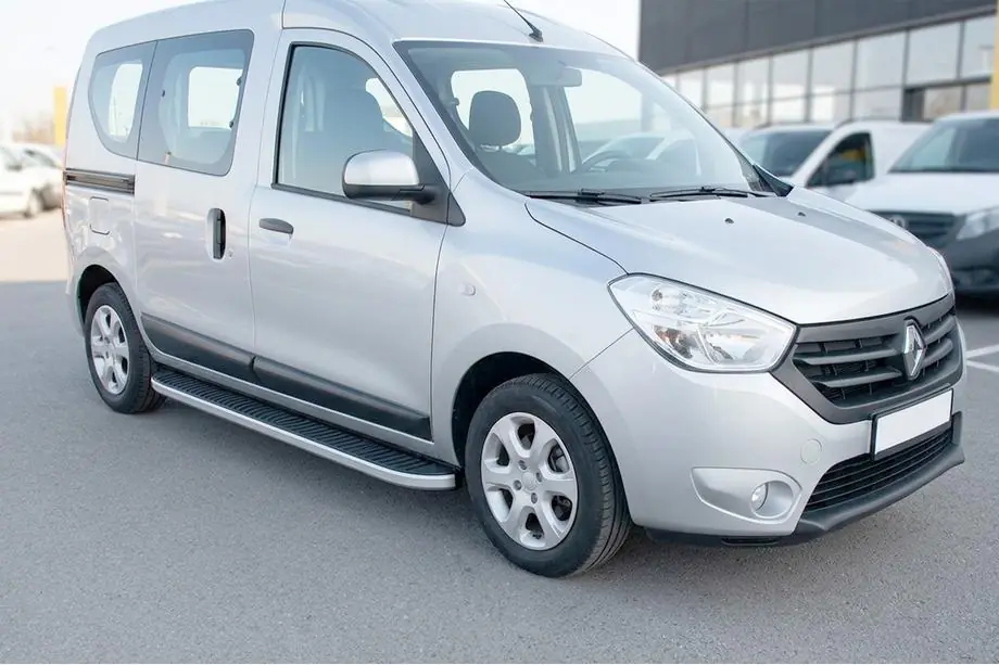 Renault Dokker 2013-2022 Seitenschweller Tayga Grey (2 Stk., Aluminium) Image