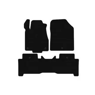 Gummimatten Carsuit (2 Reihen, schwarz) Acura MDX 2007-2013 Foto 1